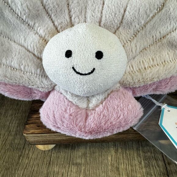 Jellycat Amuseables Clemmie Clam NEW! Jellycat Collectible Fruit Plush - Picture 3 of 7